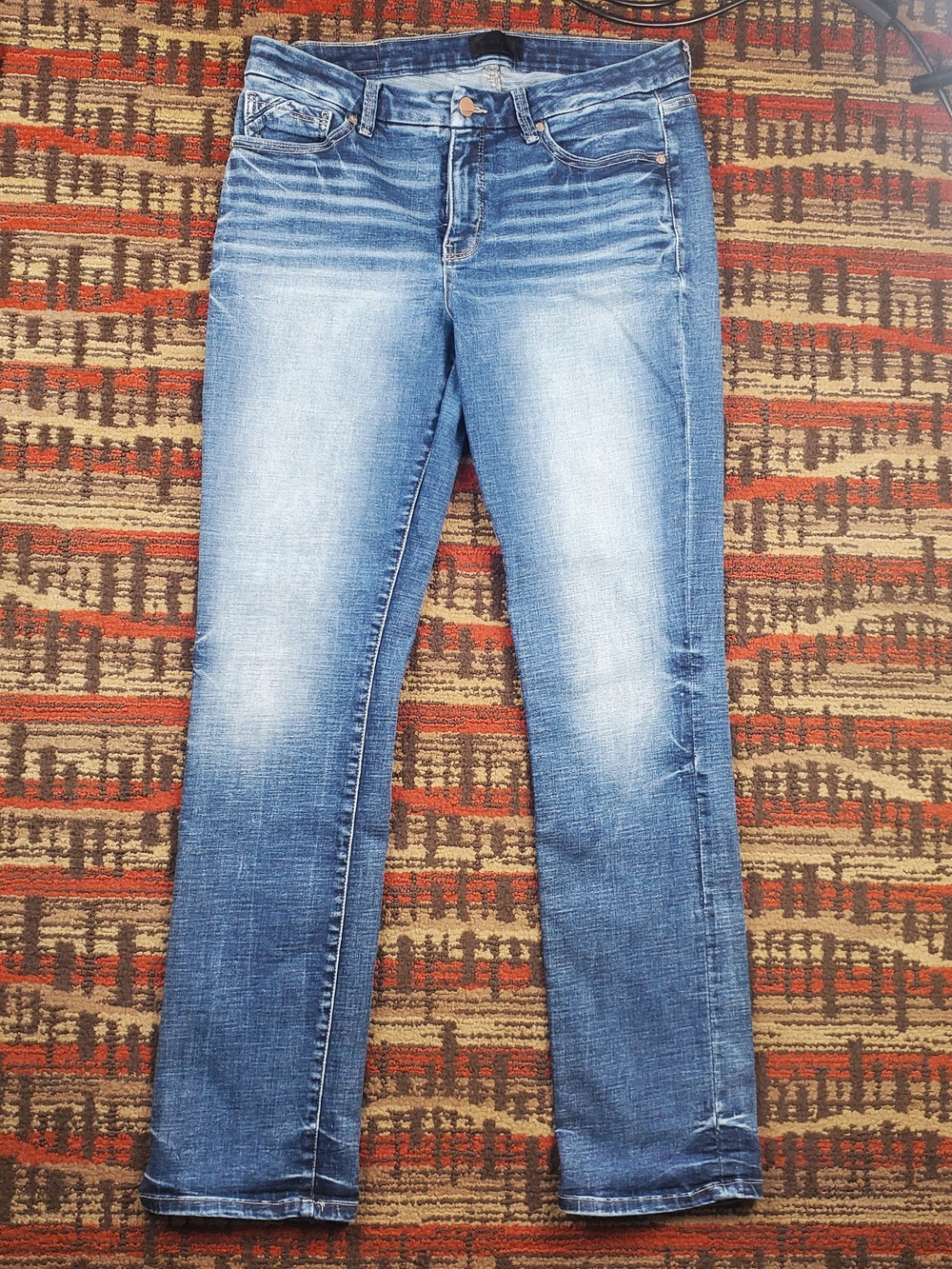 Buckle Black Fit No. 53 Straight Jeans Women's 31x32 Blue Stretch - Picture 13 of 13
